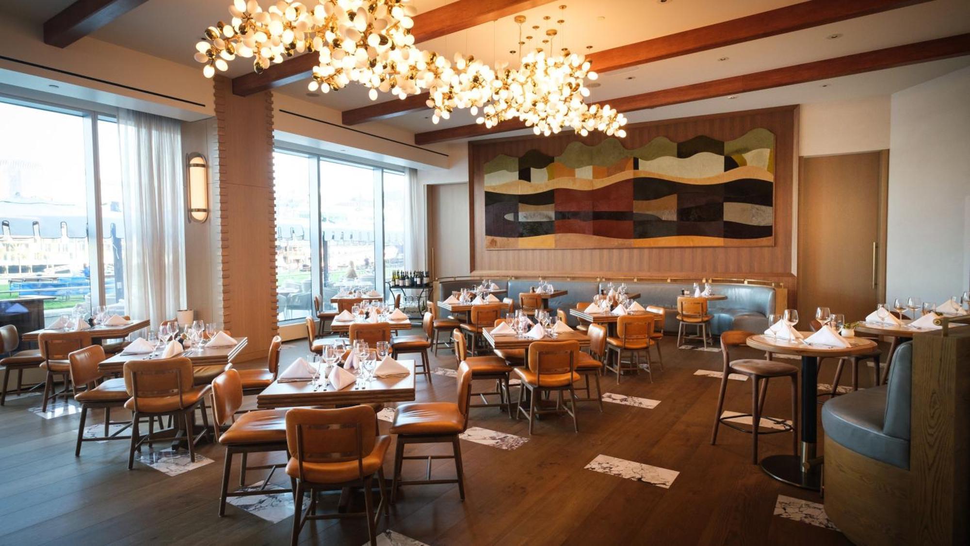 Intercontinental Boston By Ihg Hotel Kültér fotó Interior of the restaurant